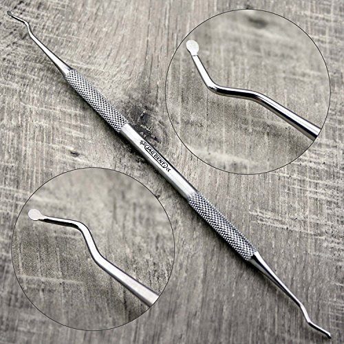 Pro Dental Tool Kit For Tooth Filling/Repairing Set of 4. Made With Stainless Steel. Excellent for both Personal & Professional Use. - Thumbnail 5