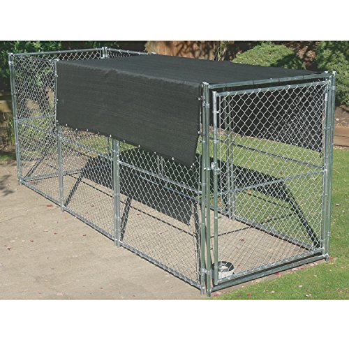 Weatherguard Universal Extra Large Shade Cover and Windscreen for Outdoor Cages and Pens - 10ft. X 10ft. - Thumbnail 2