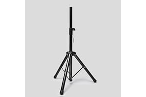 Tripod Speaker Stands for PA Speaker Lightweight and Foldable, Ideal for Party, Conference and DJ