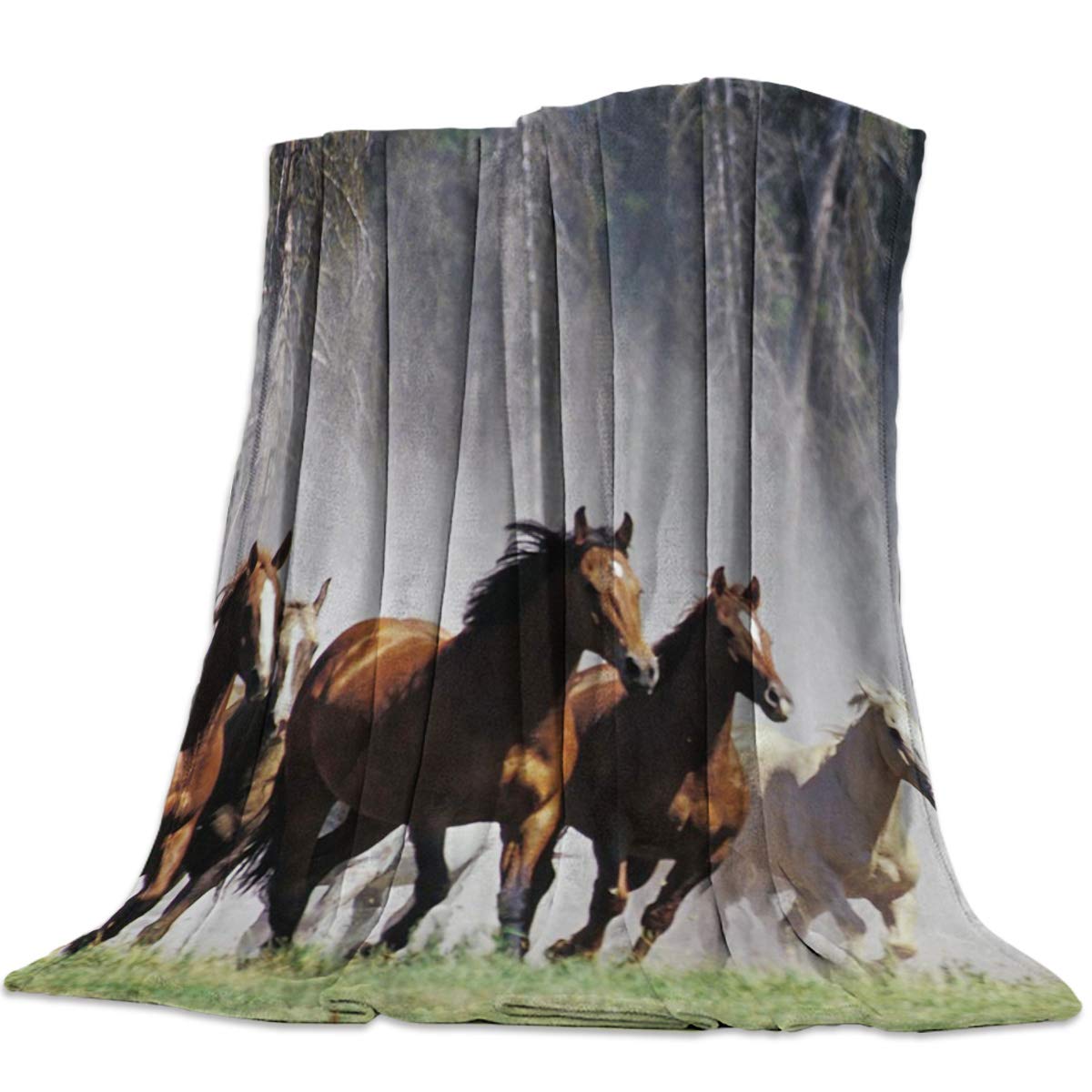 Amazon Com Yeho Art Gallery Super Soft Blanket Flannel Fleece Bed