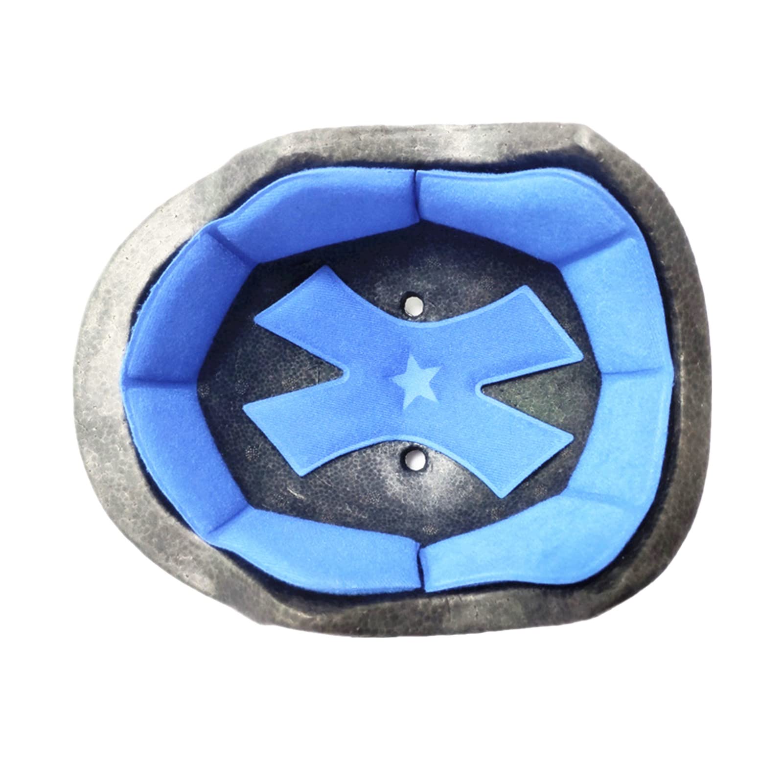 PAXLAMB Helmet Inner Padding Foam Pads Kit Blue-Pink Sealed Sponge Protective Lining Protection Liner Cushion Mat Set for Motorcycle Motocross Cycling Outdoor Sports Bike Bicycle Riding