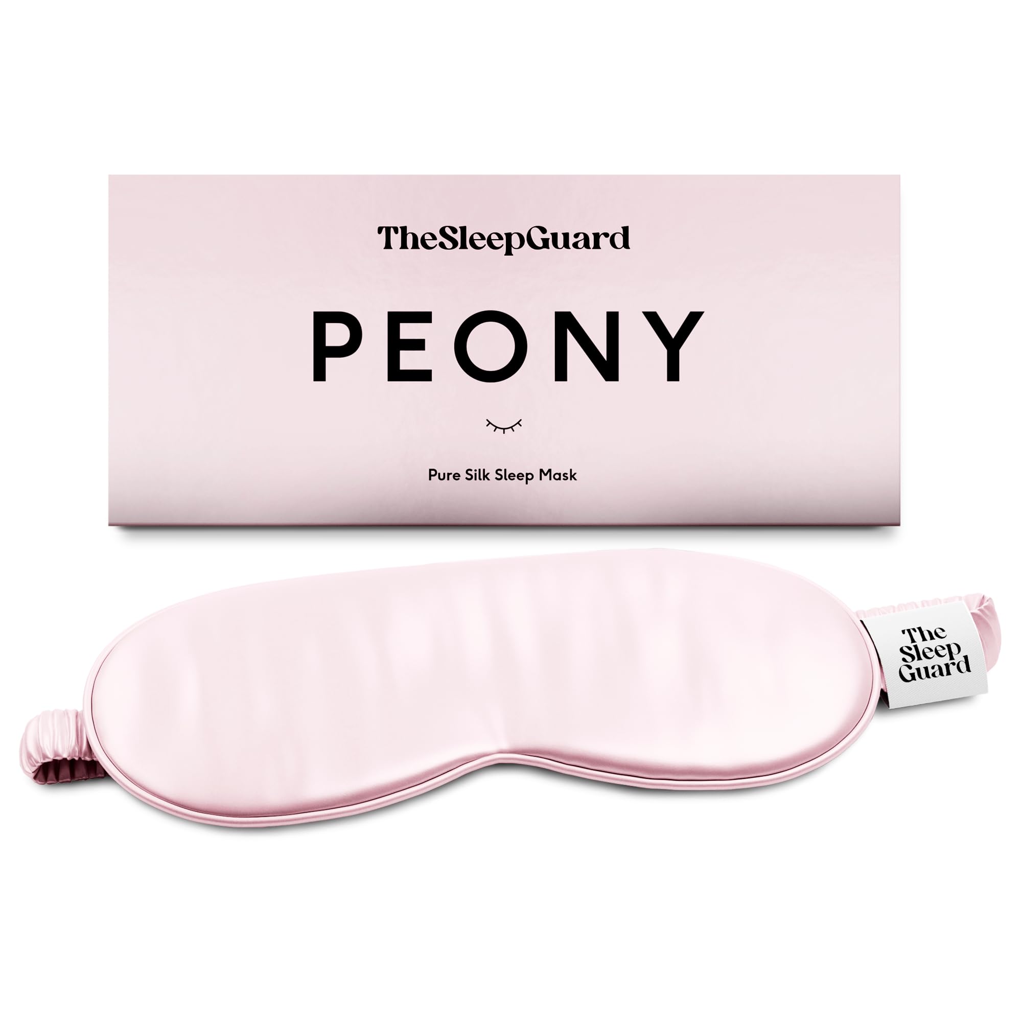 Photo 1 of TheSleepGuard Pure Silk Sleep Mask [100% 6A Mulberry Silk, 22 Momme] Light Blocking Travel Essentials. Eye Masks for Sleeping. Black Oeko-Tex Blindfold. Eye Covers for Men & Women