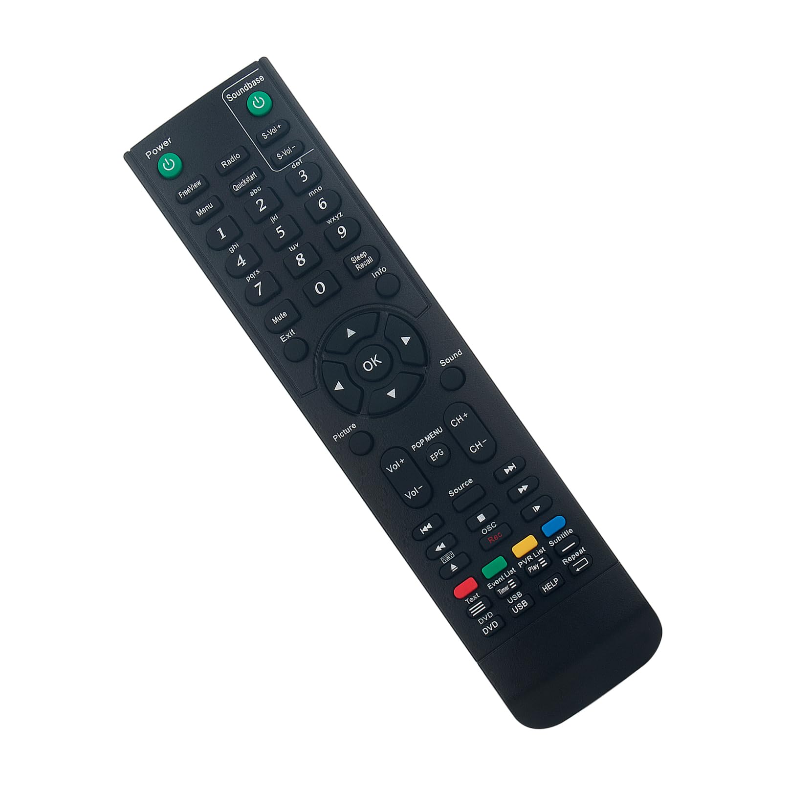 RCC004 C37115F Replacement Remote Control -VINABTY-fit for CELLO Nos Neon RCC004 remote control C50238DVBT2 C32100F C28227F-LED C58238DVBT2-LED C2420S ZS0242 C32100DVB