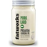 Fatworks USDA Premium Pasture Raised Pork Lard, Sourced Exclusively from U.S. Small Family Farms, WHOLE30 APPROVED, KETO, PAL