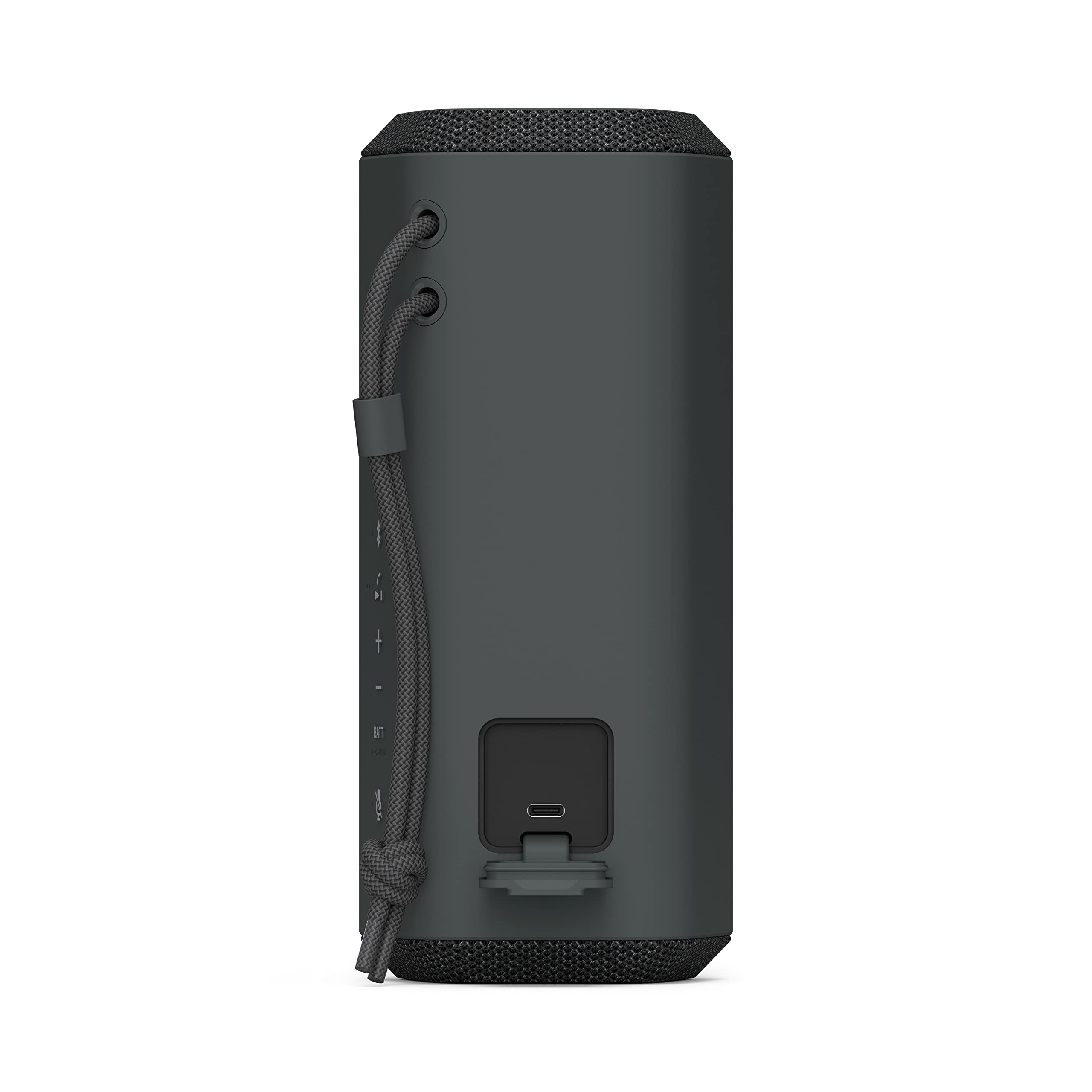 Sony SRS-XE200 X-Series Wireless Ultra Portable-Bluetooth-Speaker, IP67 Waterproof, Dustproof and Shockproof with 16 Hour Battery and Easy to Carry Strap, Black
