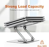 GRIFEMA Laptop Stand 360° Swivel Foldable Height Adjustable Ventilated view 8