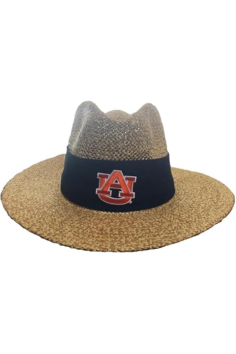 Straw Hat With Fan Auburn Tigers Safari Straw Hat (Navy) – Sun