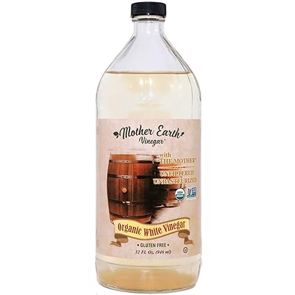 Amazon Com Mother Earth Organic White Vinegar With The Mother