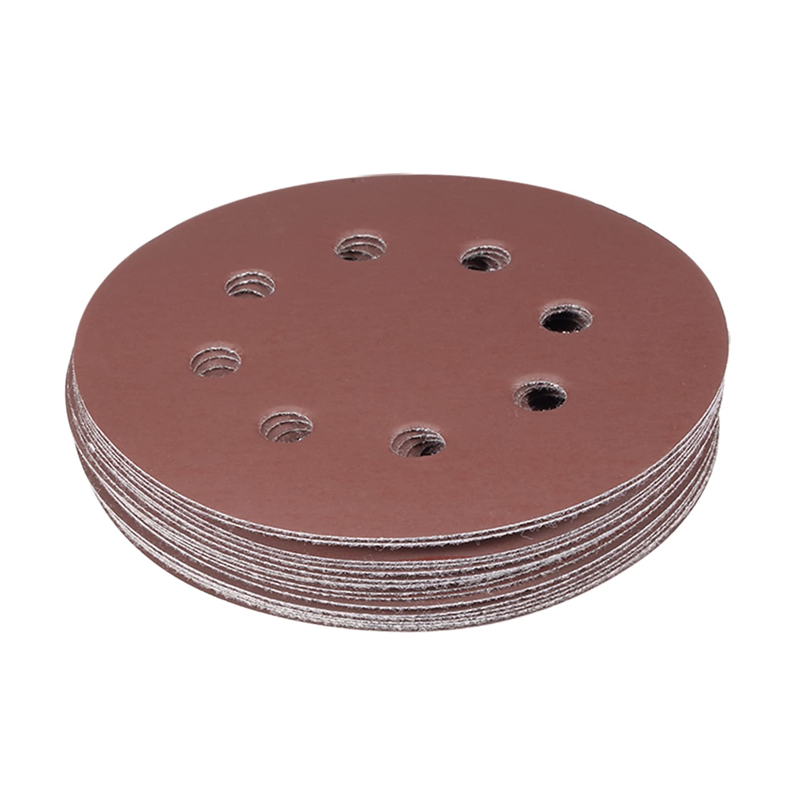 Kozelo 20 Pcs Sanding Discs Hook and Loop Backing - [5 Inch x 1200 Grits] Aluminum Oxide Sandpapers for Orbital Sander Round Sanding Papers, 8 Holes
