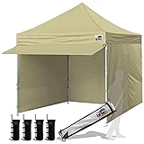 Eurmax USA 10 x 10 Pop up Canopy Commercial Tent