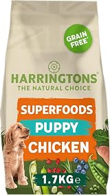 Harringtons Complete Grain Free Puppy Food Chicken Veg 1.7kg Pack of 4