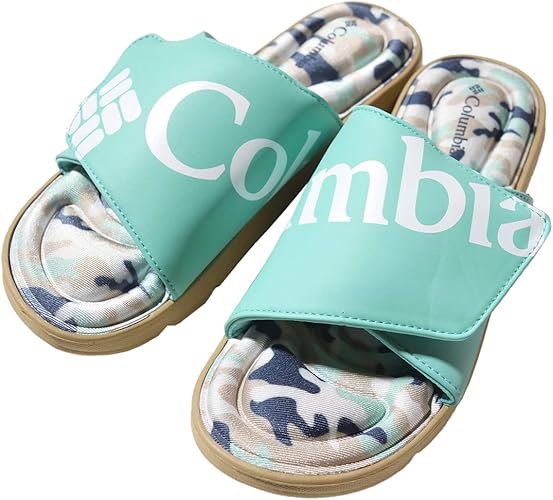 Amazon コロンビア シャワーサンダル メンズ スライドサンダル ミントカイカモ 368 Xl Columbia コロンビア スポーツサンダル