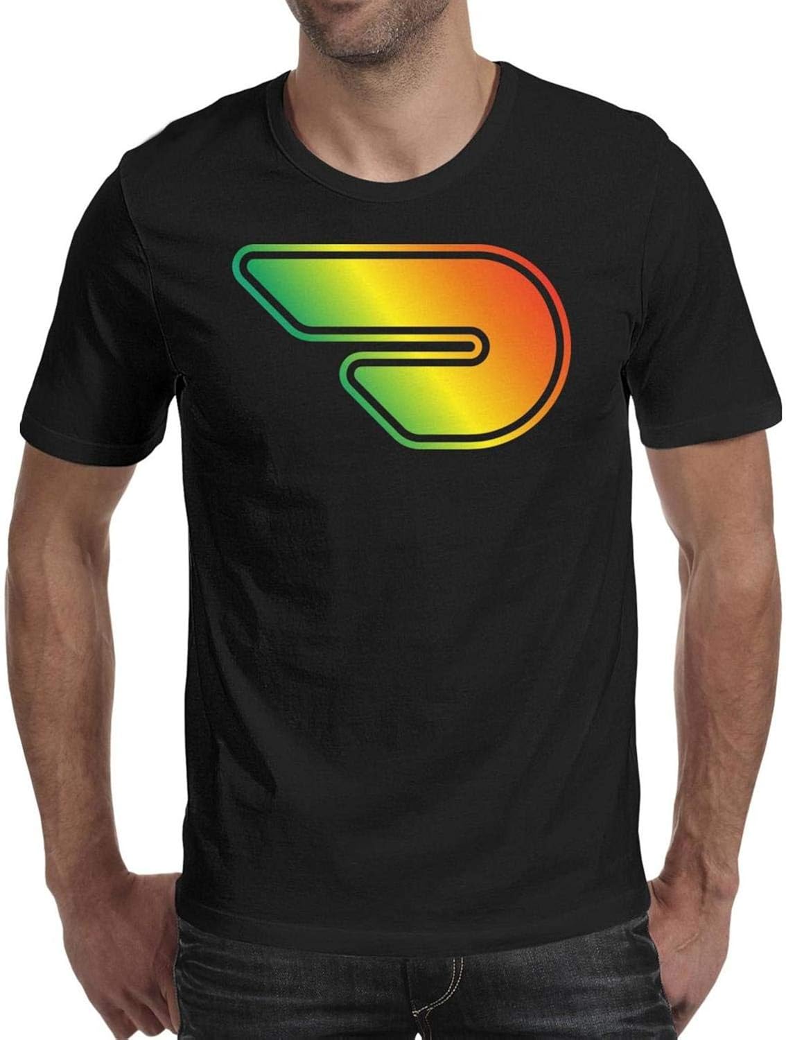 PoKniy Short Sleeve Tee Shirts for Men Cotton Crew Neck Dry Tee Shirt