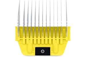 JOYZZE A Series Wide 16mm 5/8" Metal Comb - Professional Dog Grooming Blades for Smooth Coat, Durable and Precise for Trimming and Finishing, Compatible with A Series Clippers