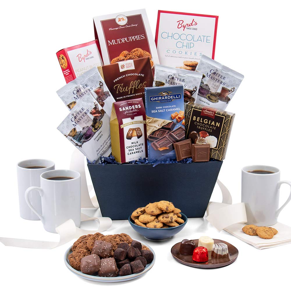 Coffee Tea Chocolate Gift Baskets / Coffee Chocolates Gift