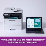Brother MFC L3740CDW All-in-one Colour LED Printer USB 2.0 UK Plug view 5