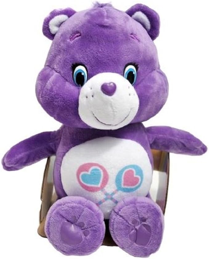 care bear with two lollipops