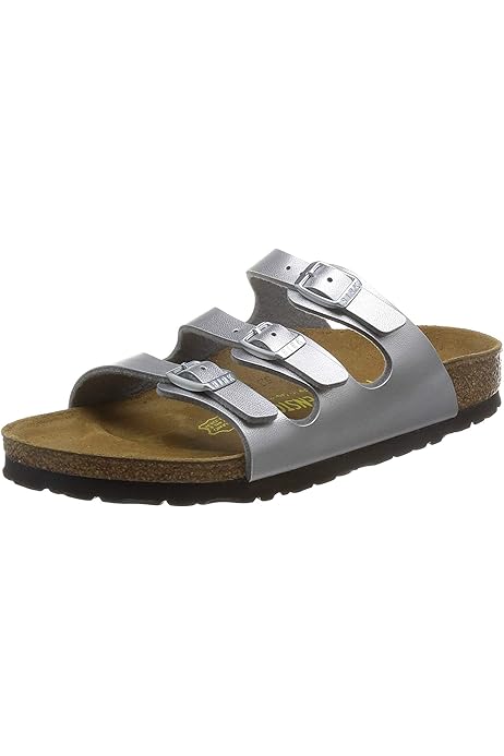 birkenstock florida silver