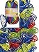 Clearance Pack of 3 Balls Dee Ruffle Scarf Yarn Mix Colors Lot (mix9)