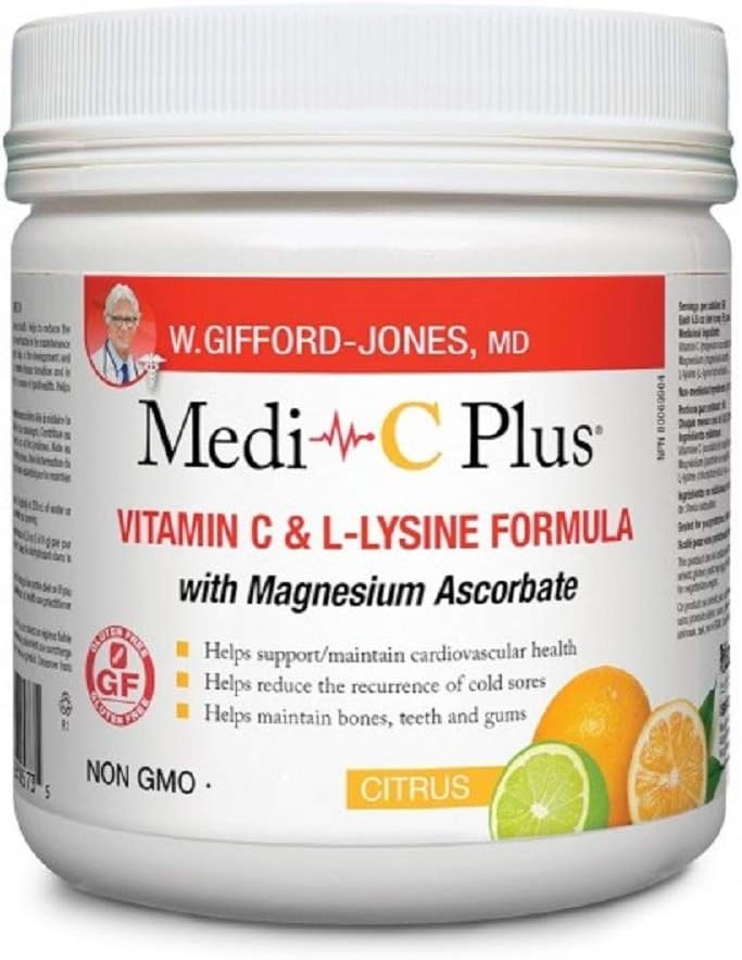 Medi C Plus Lysine Lemon Lime (600G) medi-c Plus Brand: Preferred Nutrition