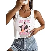Western Cowboy Crop Tank Tops Women Vintage Graphic Cowgirl Tees Country Concert Tshirt Casual Sleeveless Crop Tops