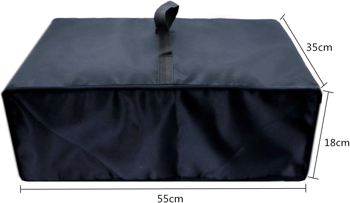 Wommty Black Color Anti-static Water-proof Nylon Fabric Printer Dust Cover Case Protector for Epson Perfection V700 / V750 / Epson Perfection V800 / V850 Pro Photo Scanner (V800) - Image 3
