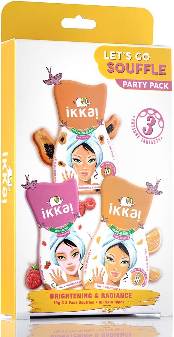 Ikkai by Lotus Herbals Lets Go Souffle Party Pack (3 Variants Inside)
