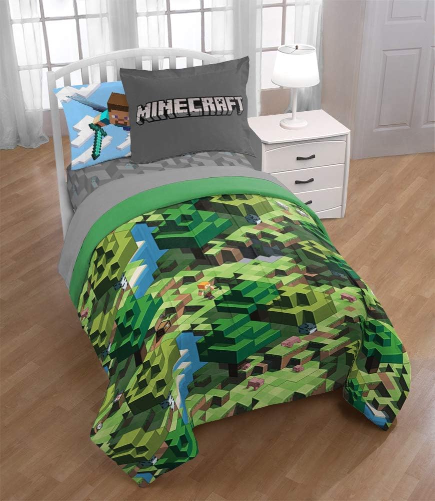 Amazon Co Jp Jay Franco Minecraft Daytime 7ピース フルベッドセット 掛け布団とシーツセット付き 寝具にはアレックスとスティーブ 超ソフトな色あせ防止マイクロファイバー製 公式マインクラフト製品 ホーム キッチン Amazon Co Jp Jay Franco Minecraft Daytime 7ピース フルベッドセット 掛け布団とシーツセット付き 寝具にはアレックスとスティーブ 超ソフトな色あせ防止マイクロファイバー製 公式マインクラフト製品 ホーム キッチン