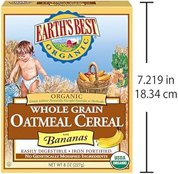 best baby oatmeal cereal organic