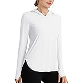 Cavva Womens Sun Protection Hoodies UPF 80+ UV Shirts Long Sleeve Lightweight Hiking Fishing Workout Tops