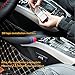Gun Magnet Mount For Car And Home -Rubber Coated 43 LBS Rated Gun Magnet Mount- Bending Design -Adhesive Magnets - Concealed for Handgun Rifle Pistol Revolver Magazine in Vehicle,Wall,Bed,Bedside,Desk