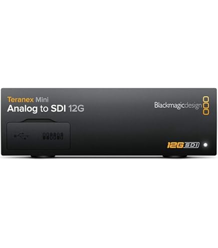 その他 Teranex Mini SDI to HDMI 12G Teranex Mini – Tech Specs | Blackmagic Design
