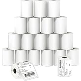 MFLABEL 4x6 Thermal Shipping Labels - 20 Rolls of 250, Perforated & Smudge-Proof Direct Thermal Labels Compatible with Rollo, Zebra, Munbyn |for Amazon USPS UPS FedEx Shopify (Not for Dymo/Brother)