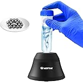 WEST TUNE Lab Mini Vortex Mixer 4000rpm High-Speed Paint Shaker &amp; Paint Mixer for Acrylic Paints, Gel Polish, Tattoo Ink, Eyelash Adhesives, Test Tubes &amp; Microtubes | Touch Function Vortexer, Black