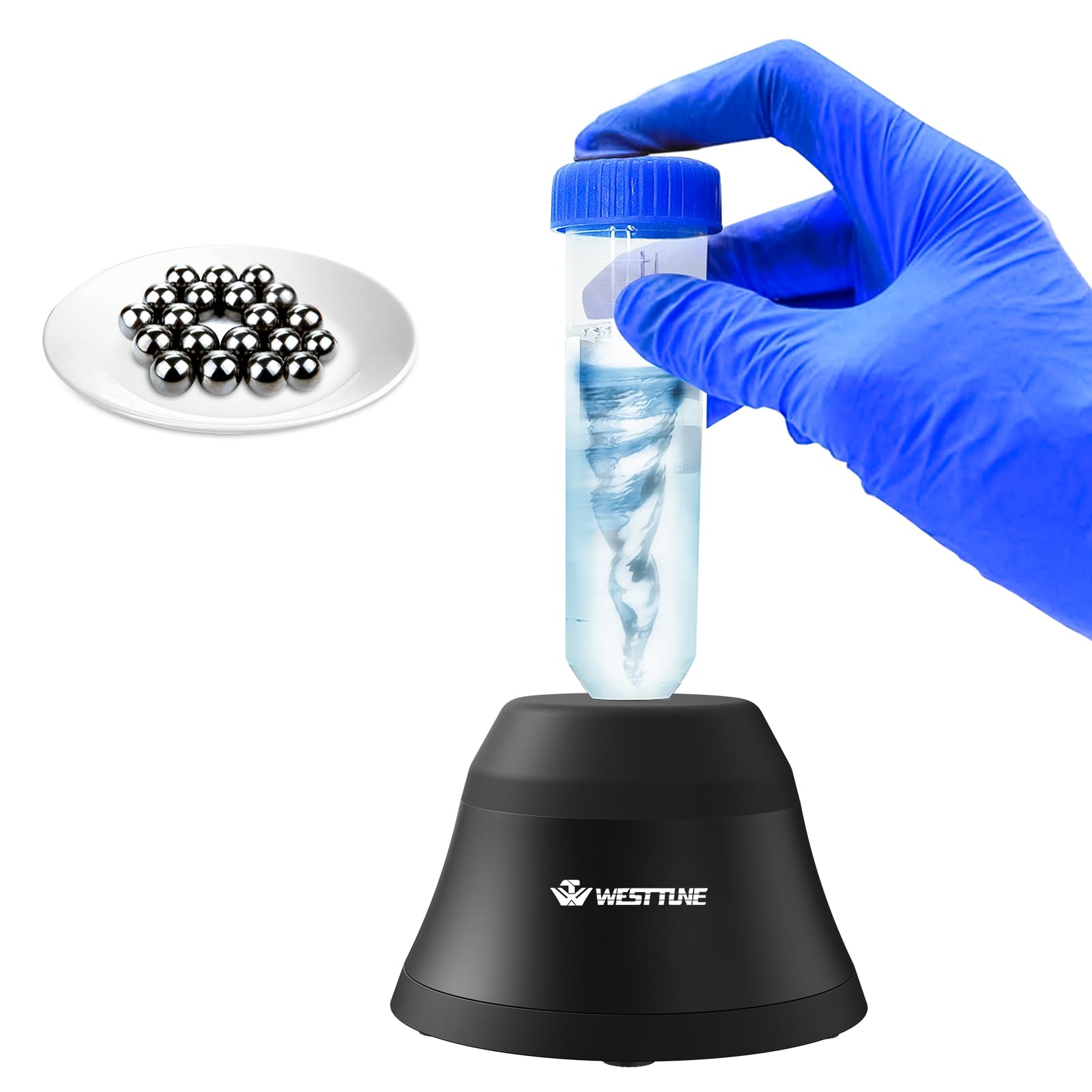 WEST TUNE Mini Vortex Mixer 4000rpm High-Speed