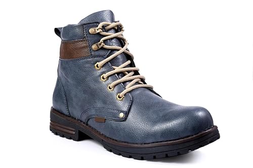 high ankle shoes leather