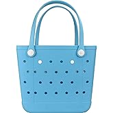 Uwyriwooq Beach Tote Bag, Original Large Rubber Beach Bag for Women, Pool Bag