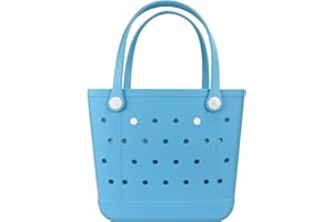 Uwyriwooq Beach Tote Bag, Original Large Rubber Beach Bag for Women, Pool Bag