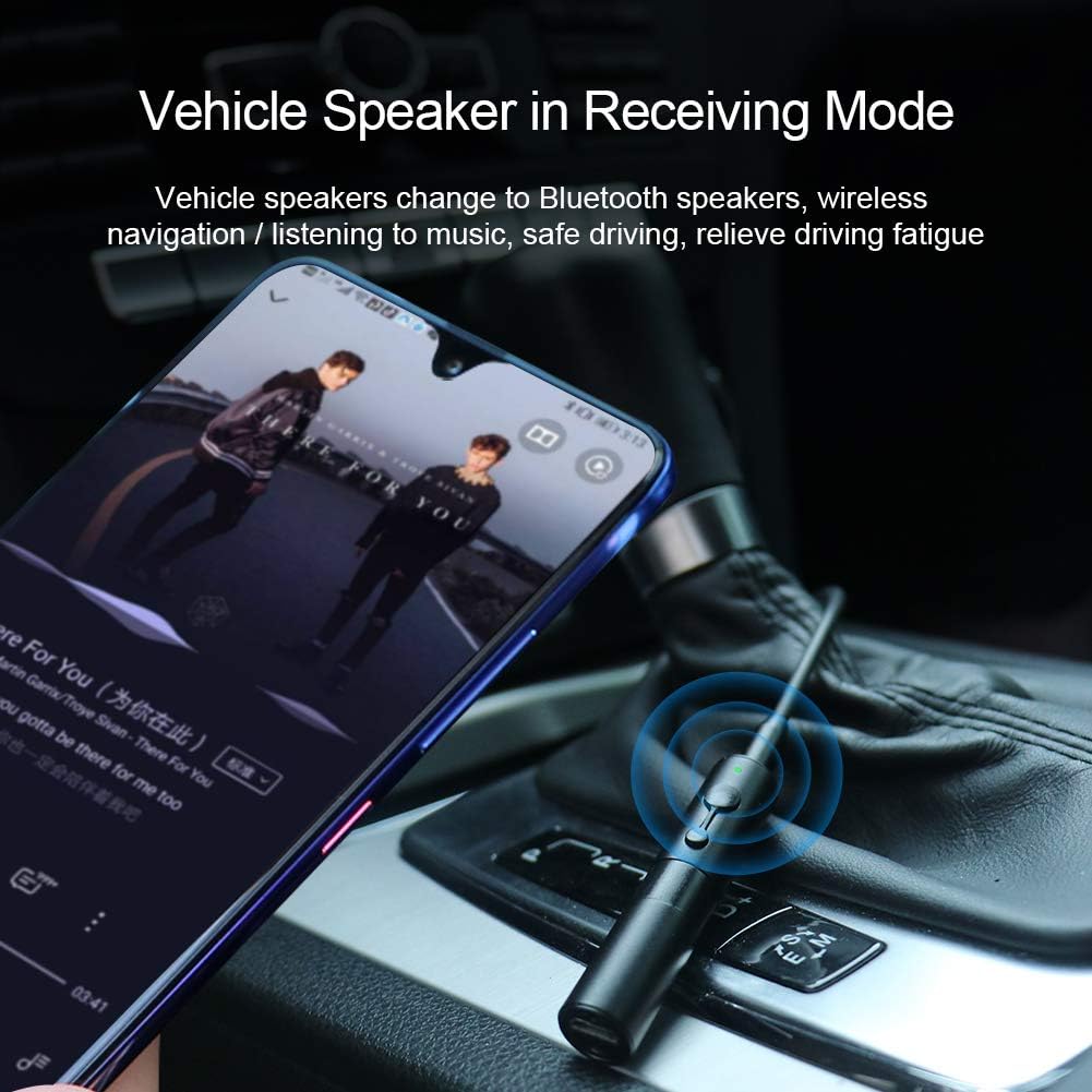 Hagibis Bluetooth 5.0 Transmitter Receiver for TV/Car/Nintendo Switch