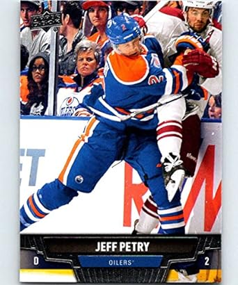 Amazon Com 2013 14 Upper Deck 162 Jeff Petry Oilers Nhl Hockey Collectibles Fine Art