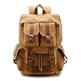 DRF Canvas Camera Backpack Unisex with Camera Case