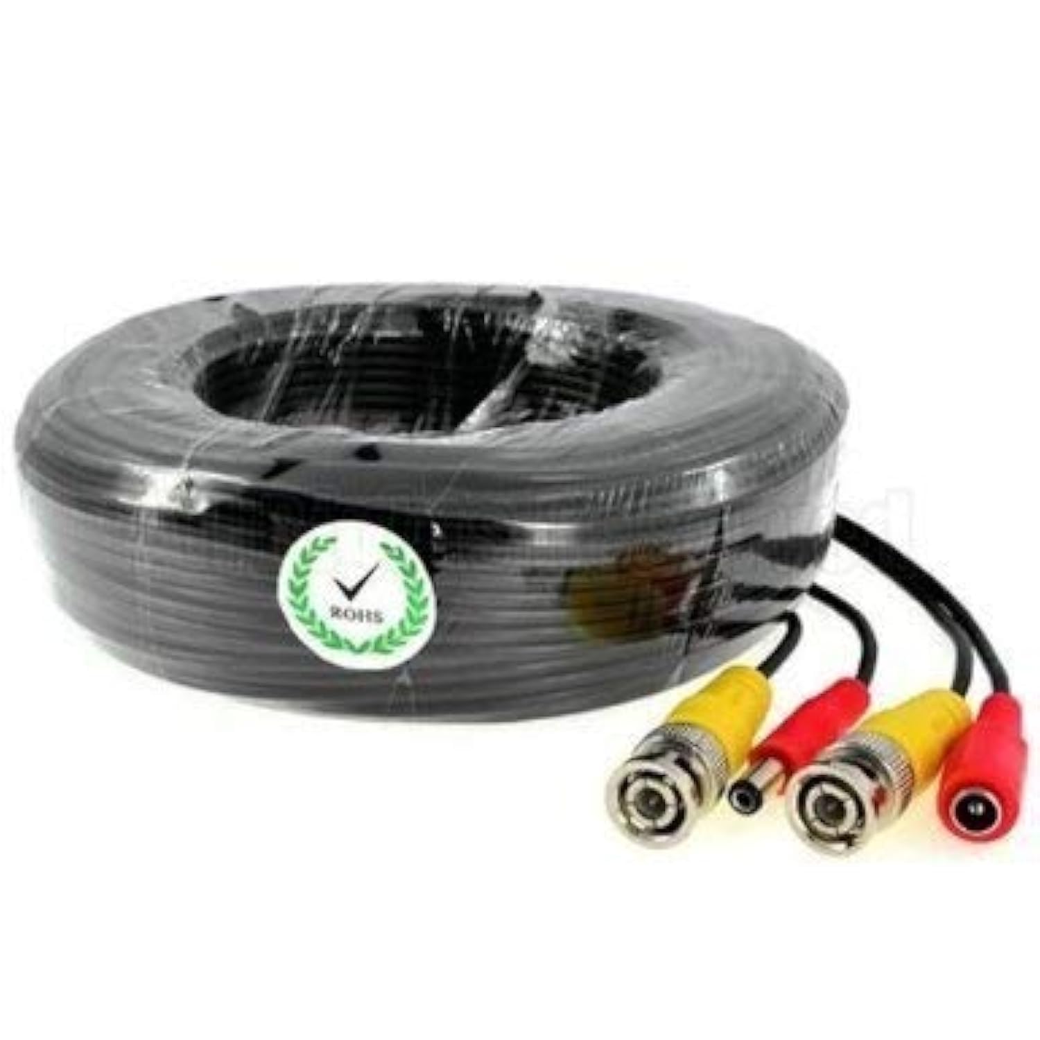 BW? 40M / 132FT Feet BNC Video Power Cable For CCTV Camera DVR Security System (40M) - Enhanced Array Camera Dedicated: Cable type: 0.75mm?, Cable OD: 4.7mm