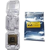 Daarcin CPU Protective Thicken Plastic Clamshell Case Trays Suitable for Intel 775/1155/1151/1150/1156 with 10pcs Antistatic Bags and Labels (10pcs Intel CPU Case)