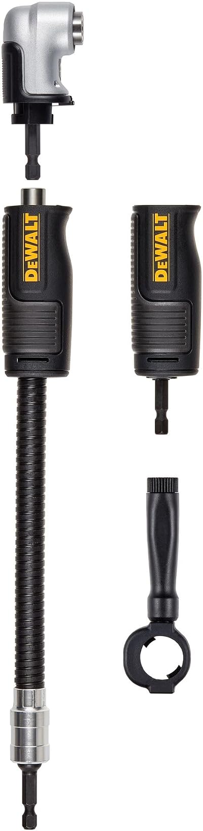 DEWALT Right Angle Drill Adaptor 4-in-1 FlexTorq 12-Inch Compact DWAMRASETFT