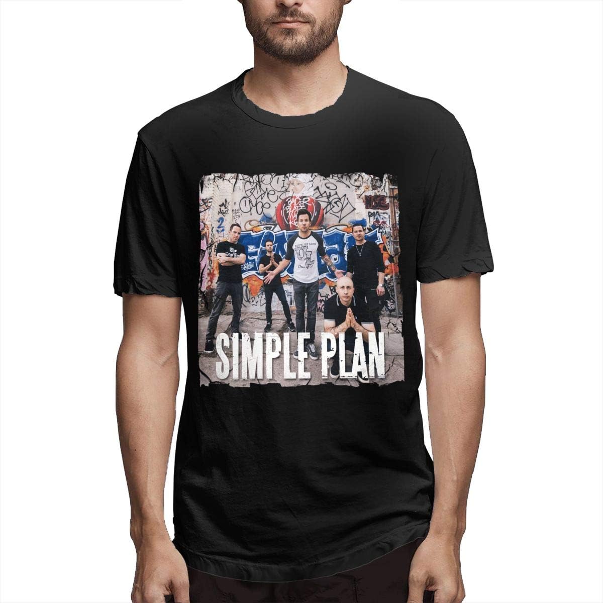 black plan shirt