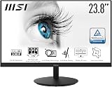 MSI PRO MP242 Monitor 24 Inch FHD IPS 75Hz HDMI VGA Eye Care Business Display view 1