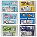 Easter Peeps Marshmallow Chicks Variety Pack of 6 Flavors - Pancakes & Syrup, Fruit Punch, Cotton Candy, Party Cake, Sour Watermelon, and Blue Raspberry (Variety Pack of 6 Flavors, 6)