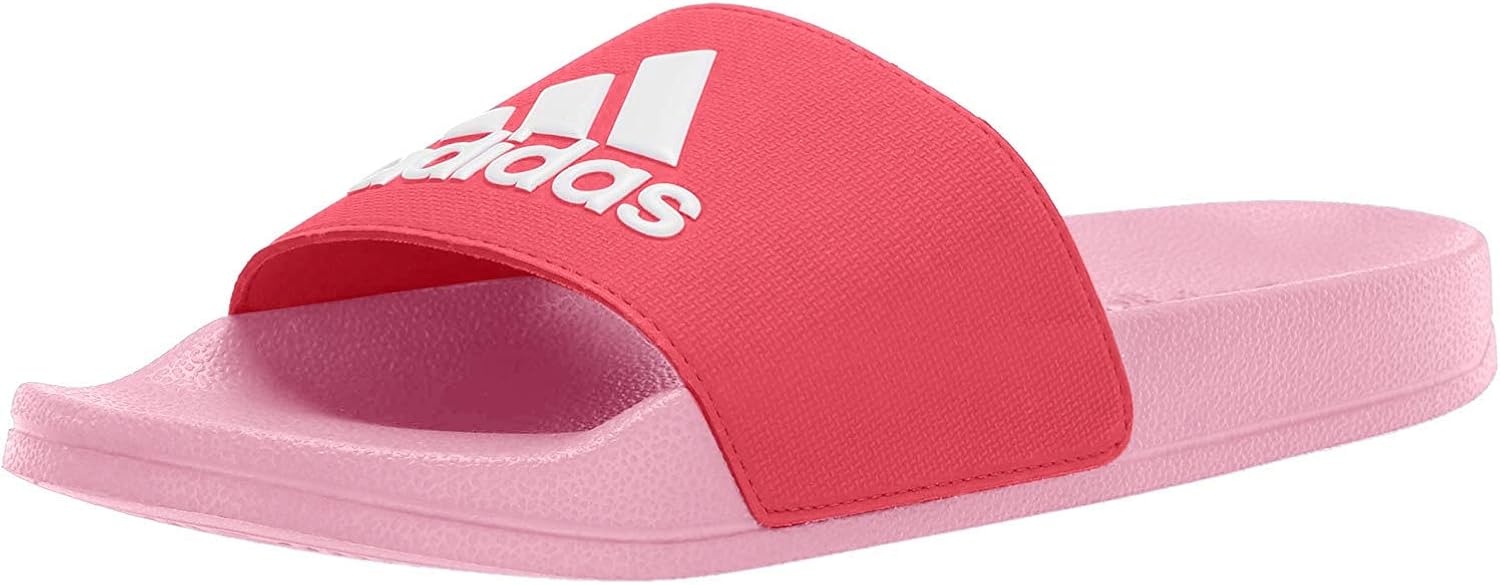pink adidas flip flops