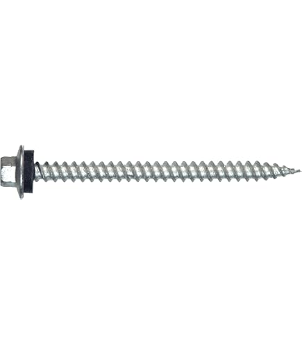Hillman 35286 Self-Piercing Sheet Metal Screws – Tan 40-Count, For Metal, Wood, Fiberglass & Plastic (No Pre-Drilling)