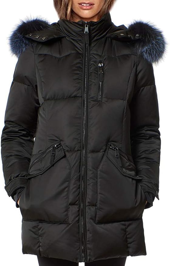 Amazon.com: Yskkt Womens Mid Length Puffer Jackets Winter Warm Zip Up Thicken Down Coats with 